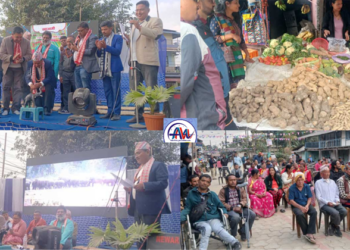 मन्त्रीले हात्तीको मूर्तिमा पूजा गरेर बाहुनडाँगीमा ‘तरुल उत्सव’ सुरु (भिडियोसहित)