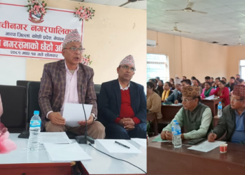 नदीजन्य सामग्रीका विषयमा ठोस नीति बनाउछौँ : मेयर बुढाथोकी