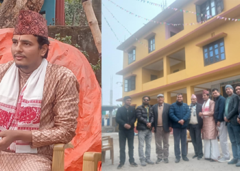 पत्रकार भण्डारीले पहिलो पटक पुराणमा कथा वाचन गर्ने