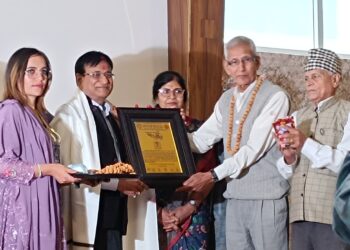 नेवटियालाई देवकीनन्दन अग्रवाल स्मृति साहित्य सम्मान