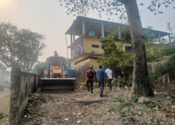 काँकरभिट्टा मावि जाने बाटो आजदेखि बन्न सुरु