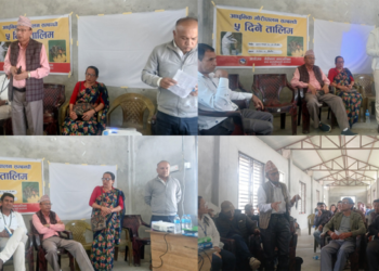 बौद्वमोडमा आधुनिक मौरी पालन सम्बन्धी तालिम