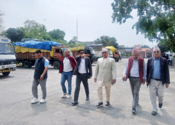 भन्सारको उत्तरको गेट बन्द, सोझैँ आवत–जावत गर्न पाउने