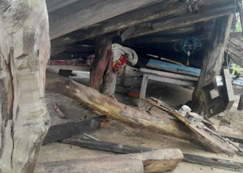 हावा हुण्डरीले घर भत्किदा काठको बीमले थिचेर मगरको मृत्यु
