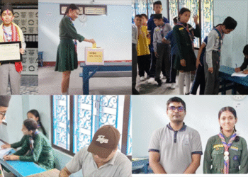 सूर्योदय स्कुलको ट्रुप लिडरमा साइस्ना र रिदम निर्वाचित
