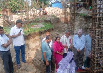 धुलाबारी माविको ‘विग स्कुल’ भवनको मेयरद्वारा शिलान्यास (भिडियोसहित)