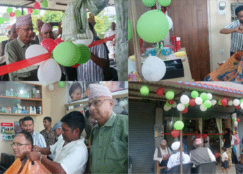 नगरपालिकाबाट तालिम लिएका दुई युवाले खोले सैलुन