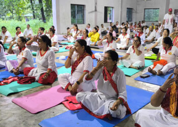 शिवसताक्षीमा सहायक योग प्रशिक्षक शिविर