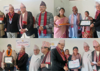 पत्रकार काजी, उत्कृष्ट गृहिणी र जैविक कृषक समूह पुरस्कृत