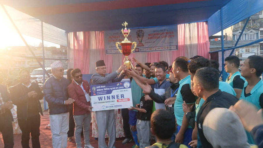 दार्जिलिङको तराइ प्रेस क्लब च्याम्पियन