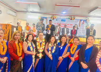 रिताले समालिन मेचीनगर लेडी जेसीजको पदभार