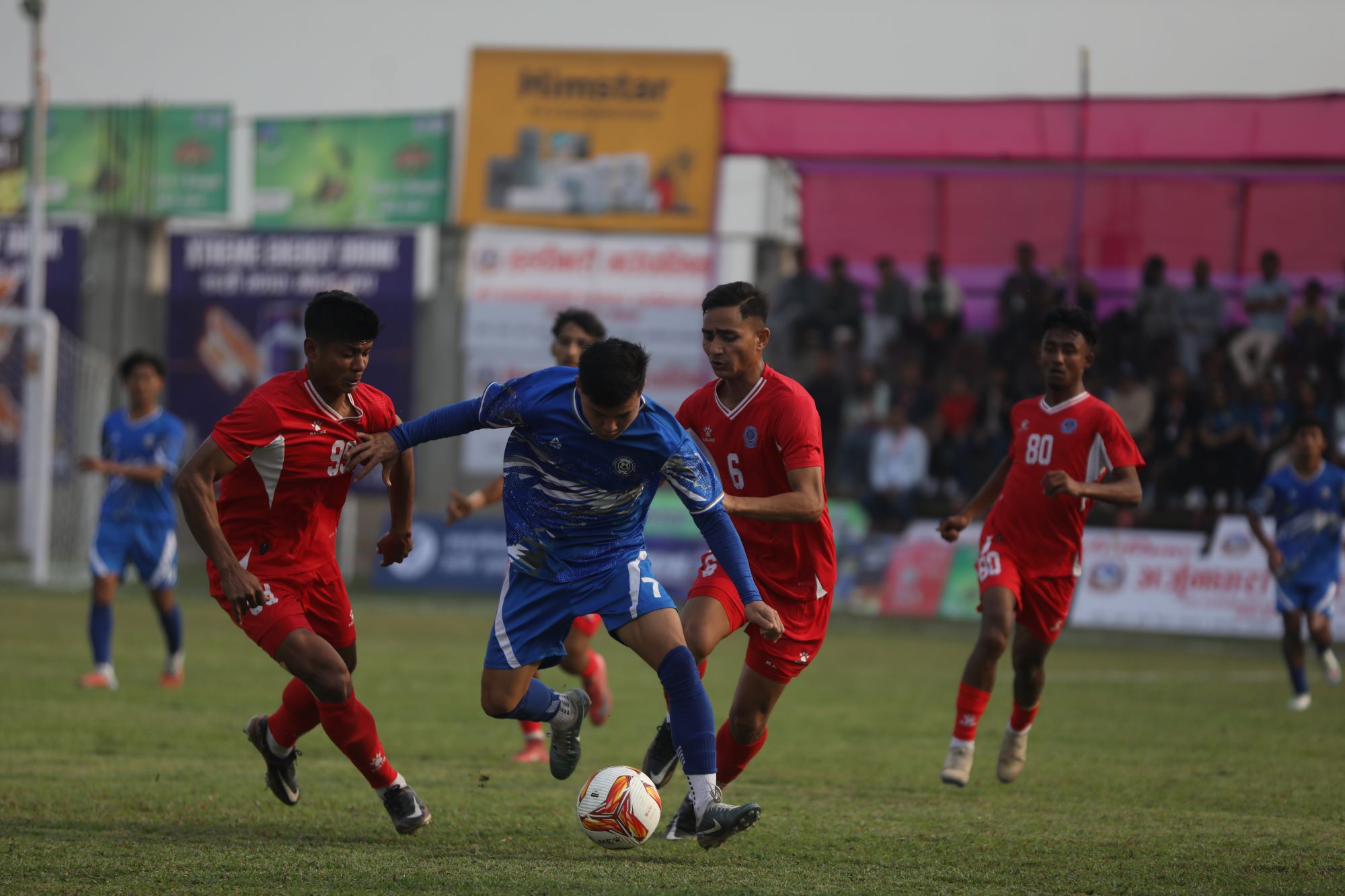 आयोजक क्वार्टर फाइनलमा, पुलिस बाहिरियो