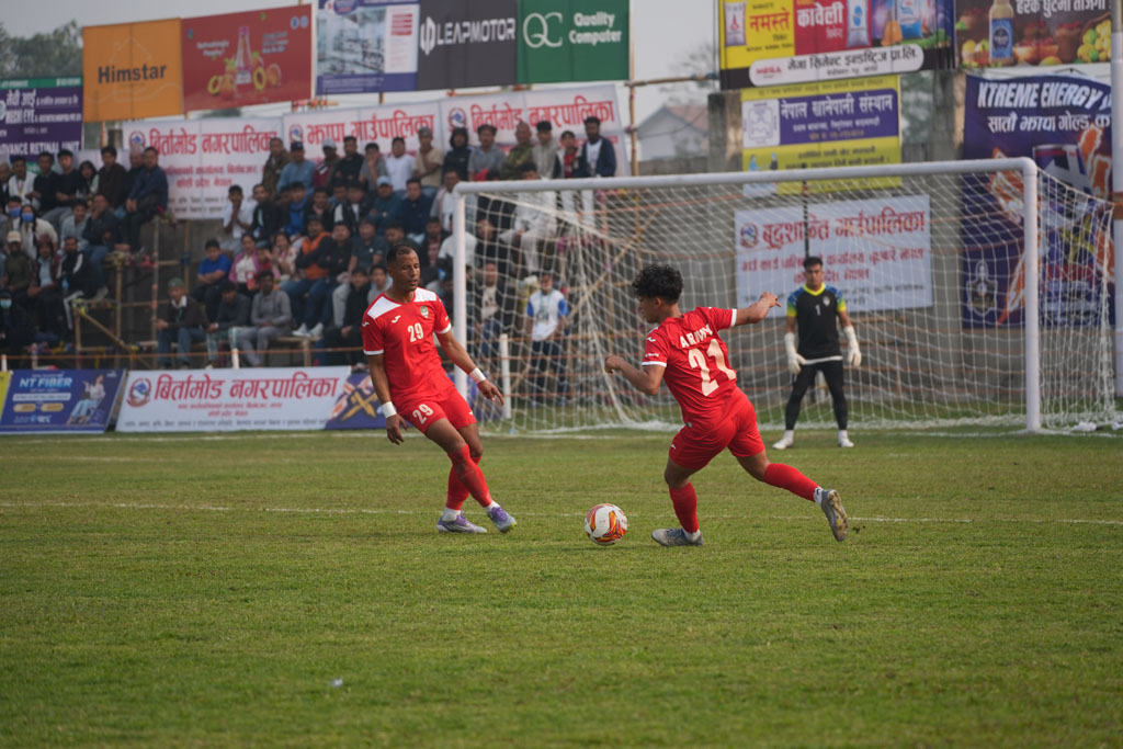 आर्मी झापा गोल्डकपको क्वार्टर फाइनलमा