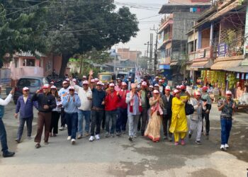 भ्रष्टाचार अन्त्य र सुशासनका लागि ‘सतिशाल’ झैं बन्छु : उम्मेदवार उप्रेती