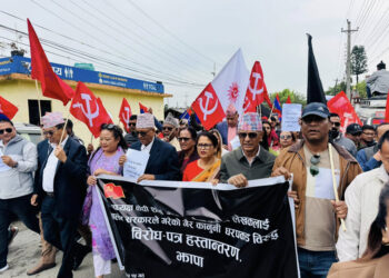 एमालेले देशेभरिका सीडीओलाई बुझायो ज्ञापनपत्र