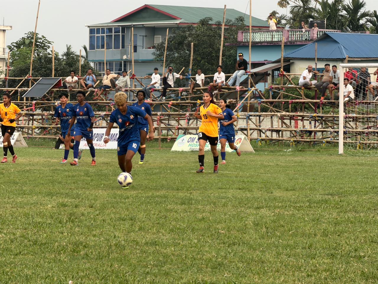 चन्द्रगढीमा महिला गाेल्डकप : एपिएफ सेमिफाइनलमा