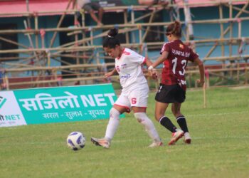 महिला गाेल्डकप : चर्च ब्वाइज सेमिफाइनलमा