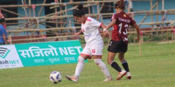 महिला गाेल्डकप : चर्च ब्वाइज सेमिफाइनलमा