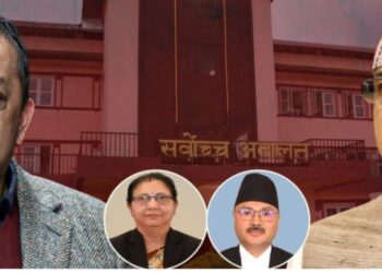 सर्वाेच्चले थापा सभापति रहेकाे कांग्रेसलाई दियाे आधिकारिकता