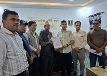 झापाका पालिकाहरुलाई पत्रकार महासंघको ज्ञापनपत्र