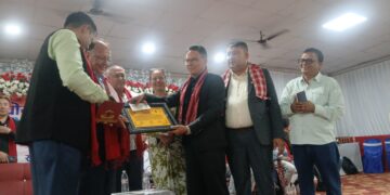 कान्तिपुर टेलिभिजनका पत्रकार गणेशमान मुखिया सम्मानित