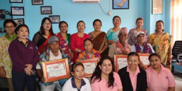 महिला जनचेतना केन्द्रकाे स्थापना दिवसमा ७ जना सम्मानित