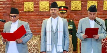 प्रधानन्यायाधीश शर्माले लिए शपथ