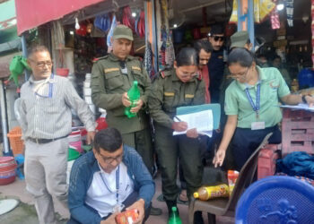 गाउँका पसलमा पनि खान अयोग्य वस्तु भेटिए