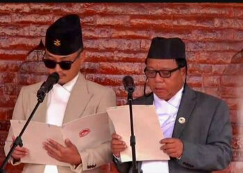 गृहमन्त्रीमा सुधन गुरूङ र नवप्रवर्तन मन्त्रीमा महाविर पुन