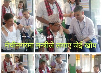 झापामा ´जापानिज इन्सेफ्लाईटिस` विरूद्धकाे खाेप लगाउन सुरू